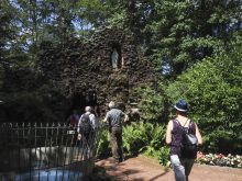 Wanderung Rohren Widdau 2023 1 Lurdes Grotte